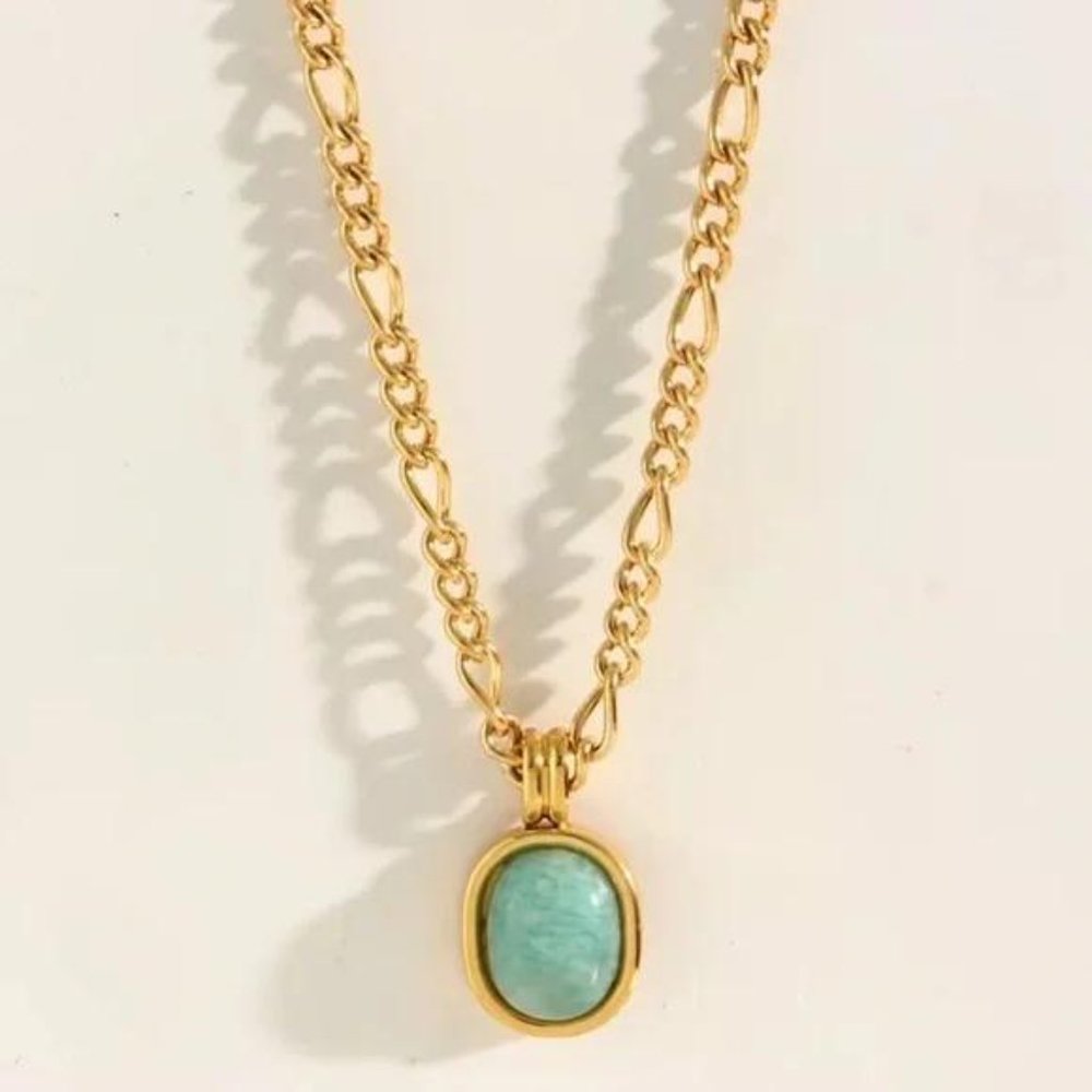 NEW 18K GOLD CHAIN NECKLACE, NICE NECKLACE, CUTE NECKLACE - Picture 4 of 6